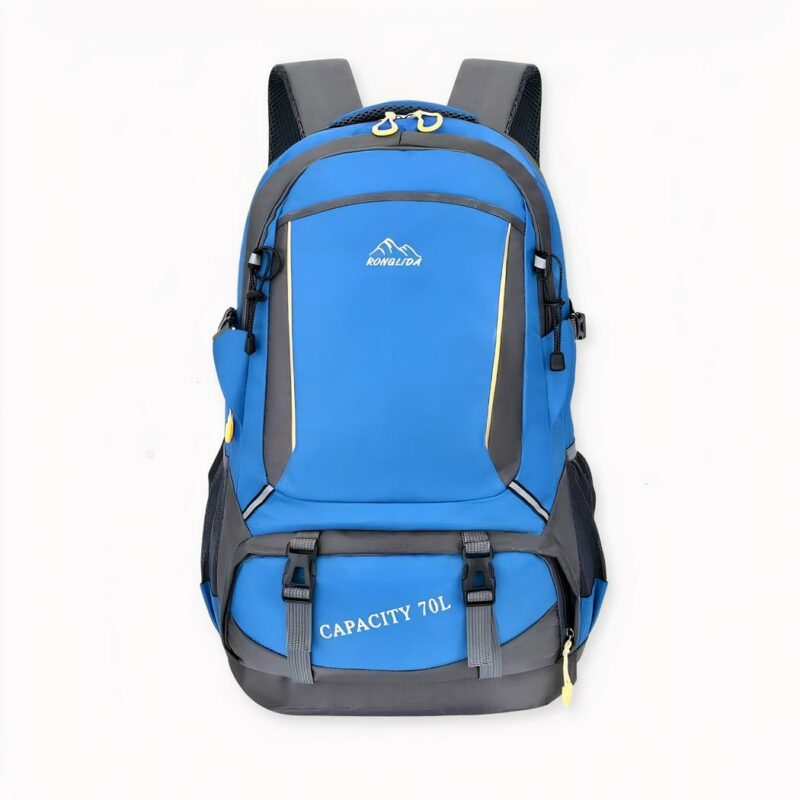 ¿Le gusta el senderismo? Equípese con esta mochila deportiva especialmente diseñada para acampar. Es una mochila de gran capacidad que puede albergar todas sus necesidades y provisiones para unos días. Disponible en varios colores, esta mochila de senderismo es adecuada tanto para hombres como para mujeres.