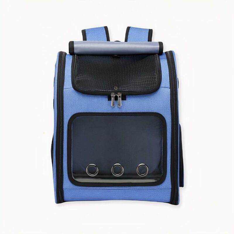 ¿A su perro o gato le encanta salir de paseo? Entonces esta mochila transpirable y plegable para mascotas es justo lo que necesita para hacer sus salidas más agradables. Espaciosa y cómoda, también es transpirable. Su mascota se sentirá como en casa en esta mochila para mascotas. Es más, podrá disfrutar del viaje viéndolo todo a través de las ventanas de la parte superior, de la espalda y de ambos lados de esta mochila.