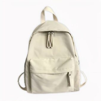 Mochila antirrobo de lona con fondo gris