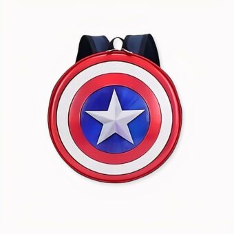 Mini mochila del Capitán América para niños - Azul - Escudo del Capitán América