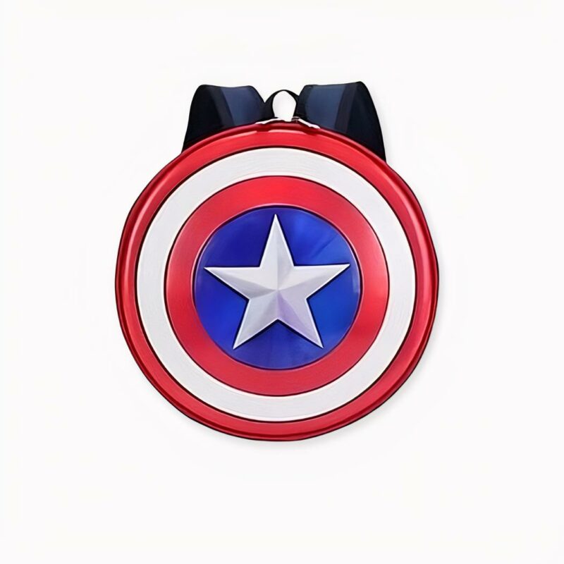 Mini mochila del Capitán América para niños - Azul - Escudo del Capitán América