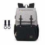 Bolsa para pañales para mamá - Gris - Bolsa para pañales