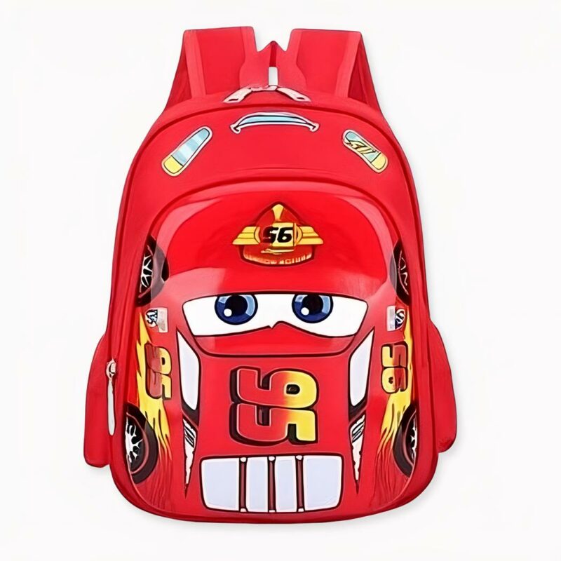 Sac_à_dos_Cars_pour_garçons_2 Mochila Cars para niños - Roja - Mochila escolar Rayo McQueen