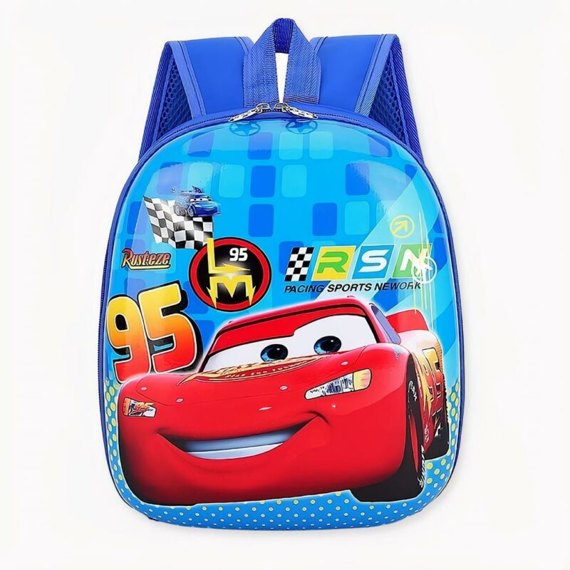 Mochila para niño Flash McQueen - Azul - Mochila escolar Mochila para niña