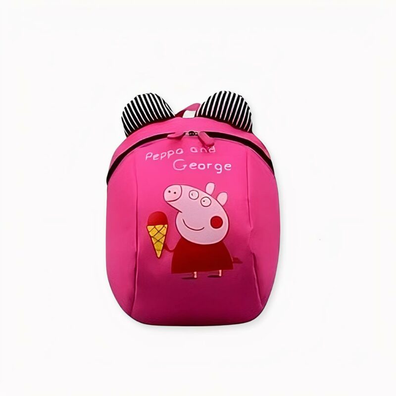 Mochila infantil Peppa Pig - Rosa - Georges Cochon Kidzroom Mochila Peppa Pig Be Happy