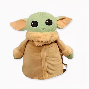 Mochila de peluche Yoda de Star Wars - Animal de peluche amarillo