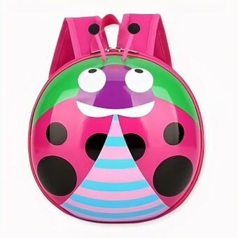 Mochila mariquita para niños - Rosa - Mochila escolar Mochila. Buena calidad y muy a la moda.