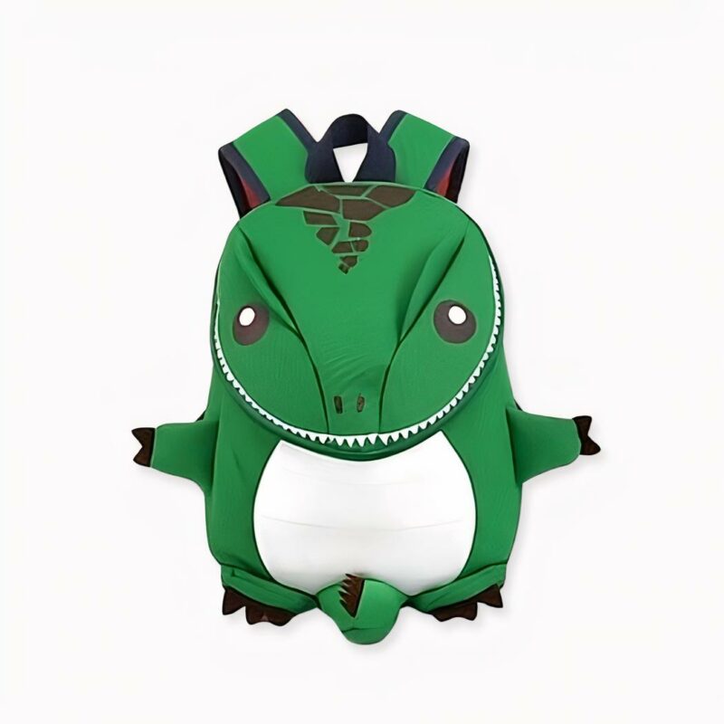 Mochila infantil dinosaurio - Verde - Mochila escolar Mochila infantil de buena calidad y a la moda.