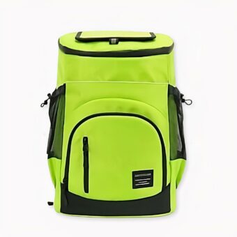 Mochila aislante de color sólido con nevera - Verde - Bolsa mochila