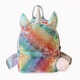 Mochila unicornio purpurina - Mochila Bolso