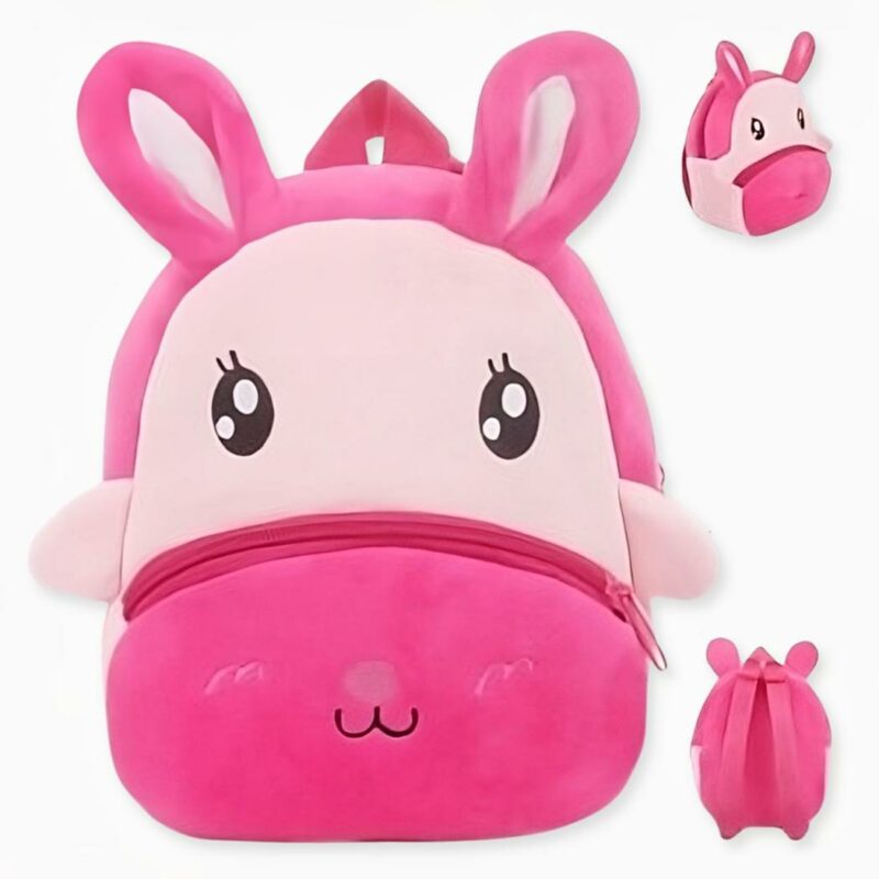 Mochila de animales para bebé - Rosa. Buena calidad y muy tediosa.
