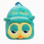 Mochila de peluche con forma de búho. Buena calidad y muy a la moda.