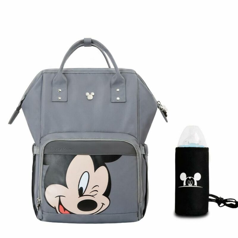 Bolsa cambiador para bebé Mickey Mouse - Gris - Mickey el ratón Pañal