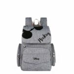Bolso cambiador para bebé con estampado de Minnie - Gris - Pañales Disney