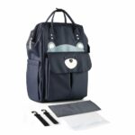 Mochila bebé de dibujos animados - Azul marino - Bolso cambiador de pañales