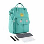 Mochila bebé de dibujos animados - Azul cielo - Bolso cambiador de pañales