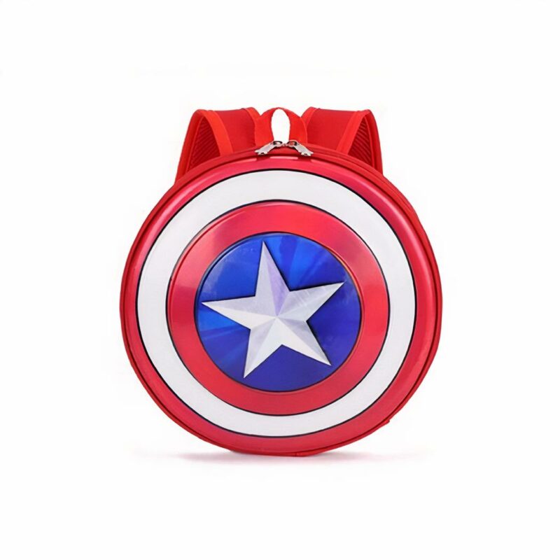 Mini mochila del Capitán América para niños - Roja - Mochila del Capitán América