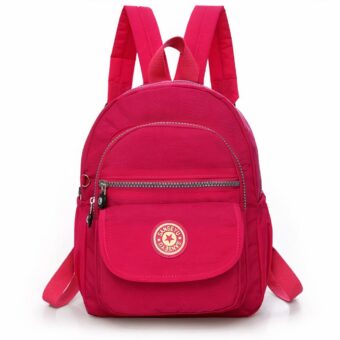 Mini mochila impermeable para mujer - Rosa - Mochila escolar Mochila