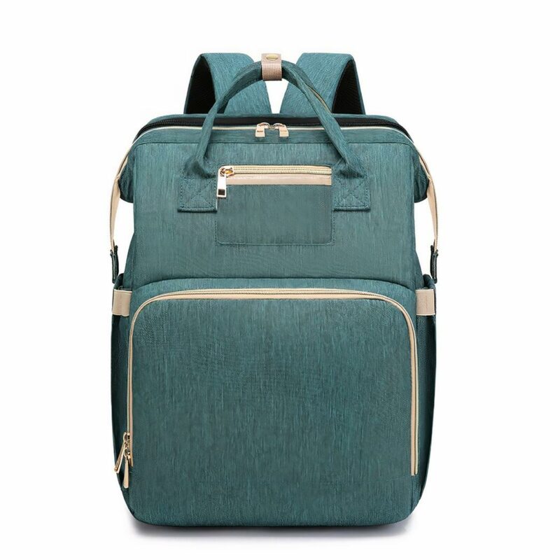 Mochila con cuna plegable - Verde - Couche Sac