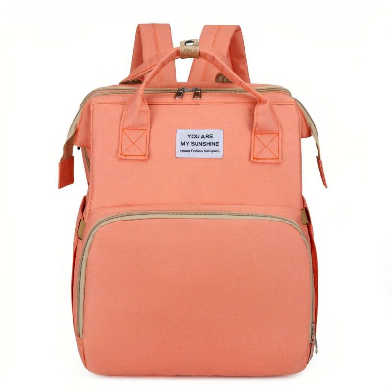 Bolsa cuna plegable portátil para mamá - Rosa - Bolsa cambiador para bebé