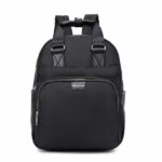 Mochila multifuncional para mamá - Negra - Mochila Bolso cambiador