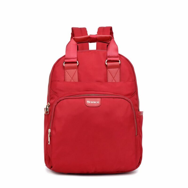 Mochila multifuncional para mamás - Rojo - Equipaje Pañales