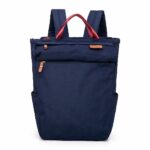 Mochila de color sólido para mamá - Azul - equipaje Equipaje de mano