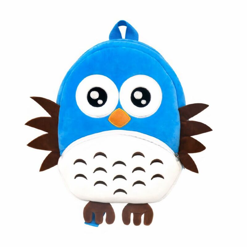 Mochila de peluche - Azul - Easy Brother diseño gráfico