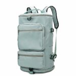 Mochila de viaje convertible - Verde - Bolsa mochila