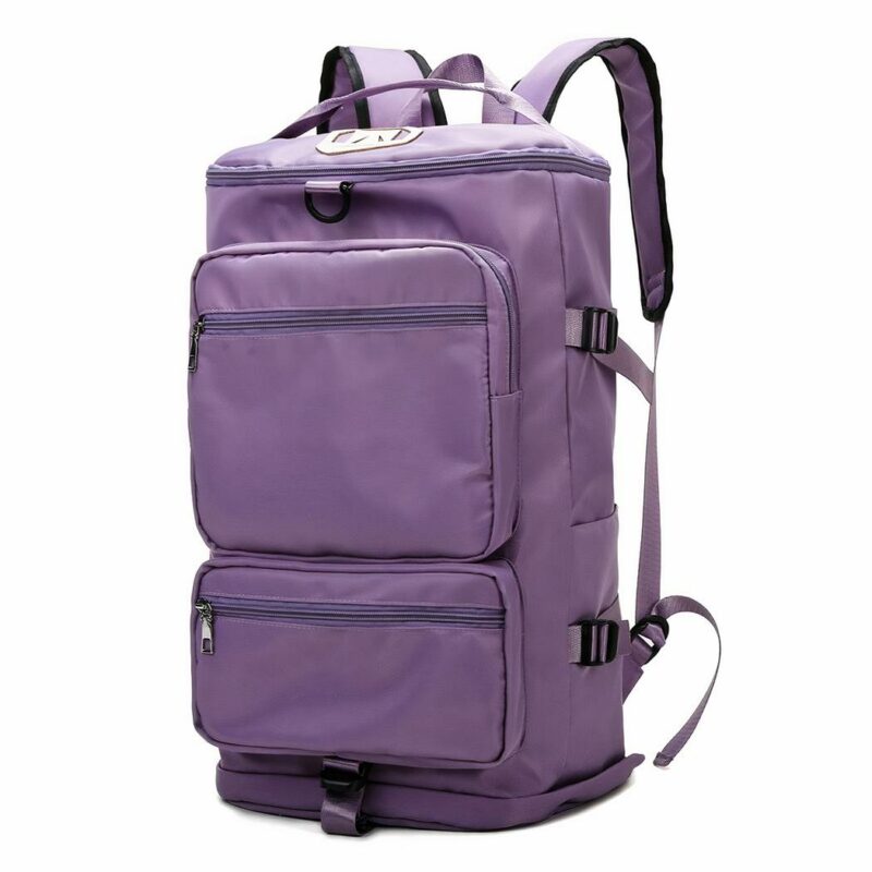 Mochila de viaje convertible - Morado - Bolsa mochila