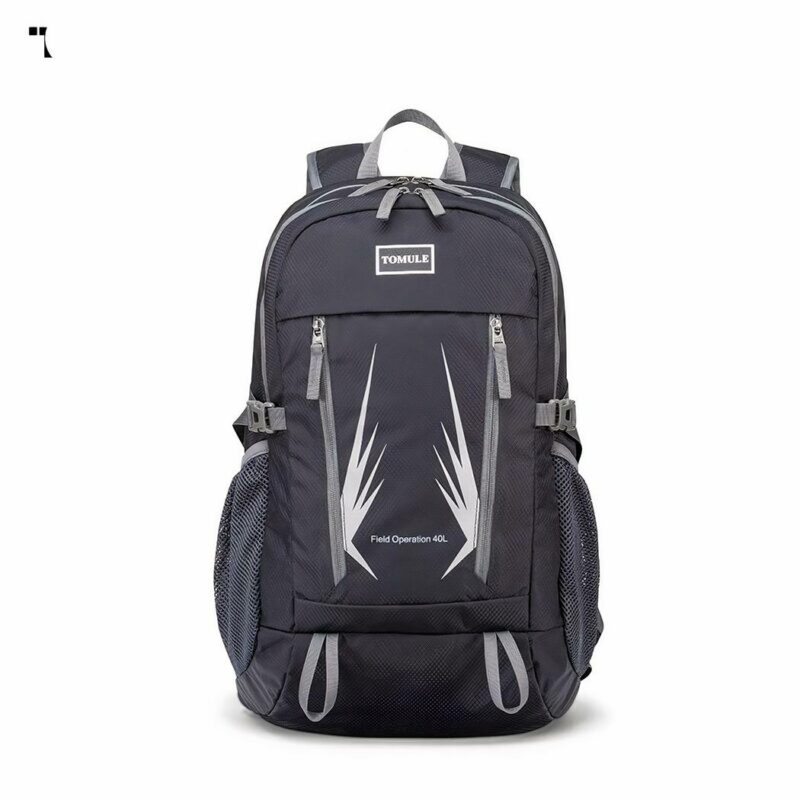 Mochila de viaje impermeable - Negra - Mochila de senderismo