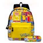 Mochila Pokémon Go para niños - Amarillo - Mochila escolar Mochila para niños