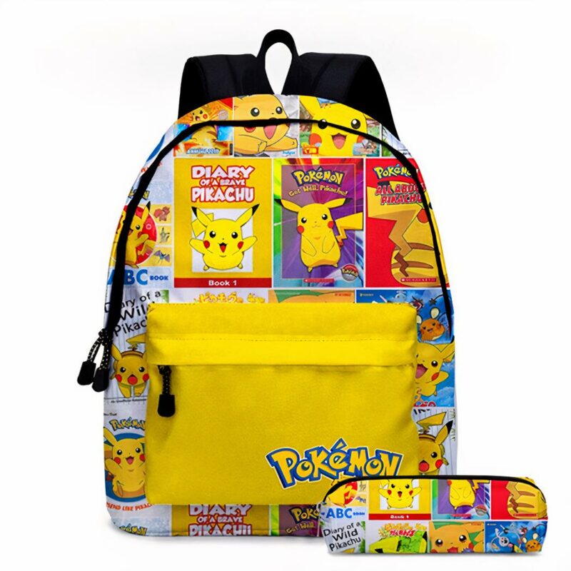 Mochila Pokémon Go para niños - Amarillo - Mochila escolar Mochila para niños