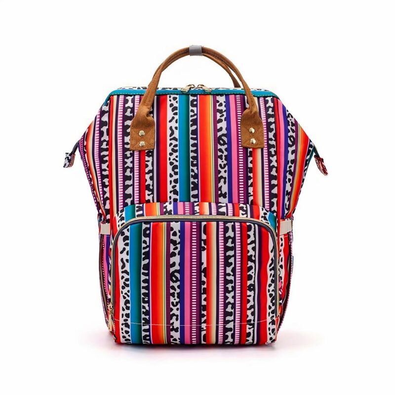 Bolsa para pañales estilo retro - Morado - Bolsa para pañales