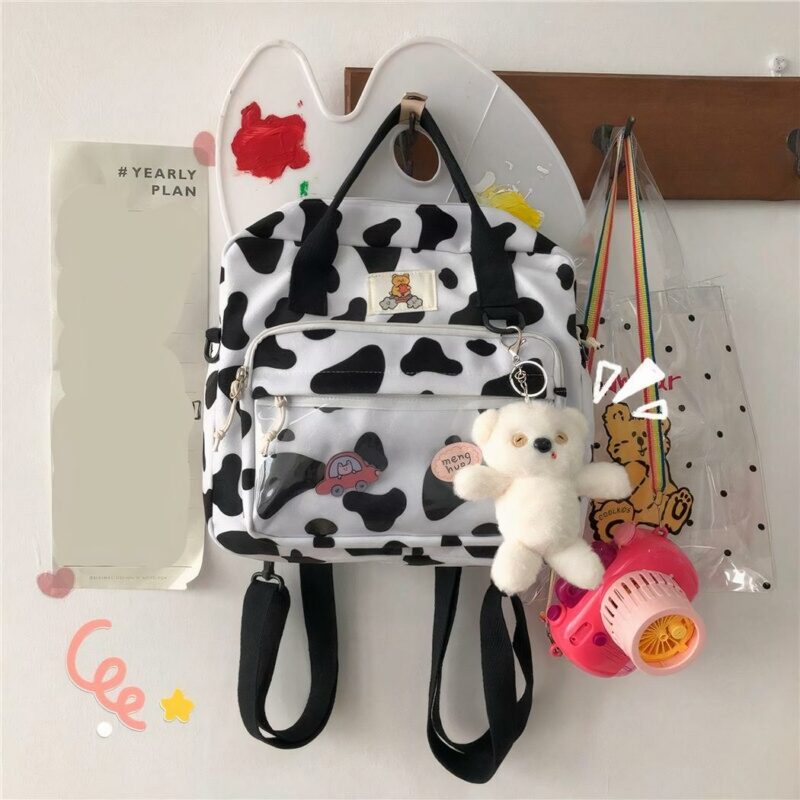 Mochila de ante para mujer - Mochila Mochila escolar
