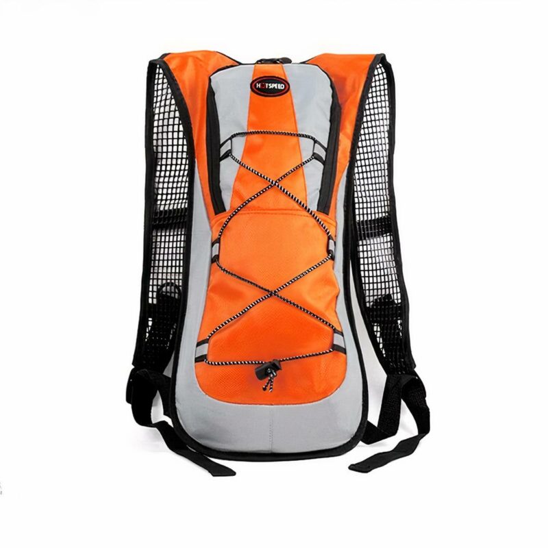 Mochila de hidratación para senderismo - Naranja - Bolsa mochila