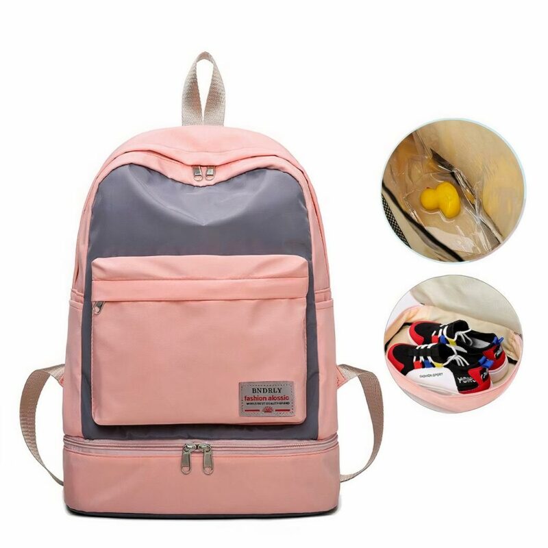 Mochila deportiva con compartimento para zapatos - Bolsa de deporte