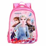 Mochila Elsa y Anna, La Reina de las Nieves - Roja - Mochila escolar Frozen