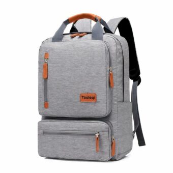 Mochila elegante para ordenador - Gris - Mochila para ordenador portátil Bolsa para ordenador portátil