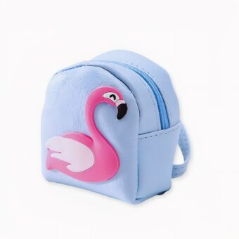 Esta bonita mini mochila de flamencos rosas es tan adecuada para mujeres como para estudiantes y adolescentes. Es compacta, discreta y ligera. Es la mochila femenina ideal para llevar su cambio o pequeños accesorios con estilo.