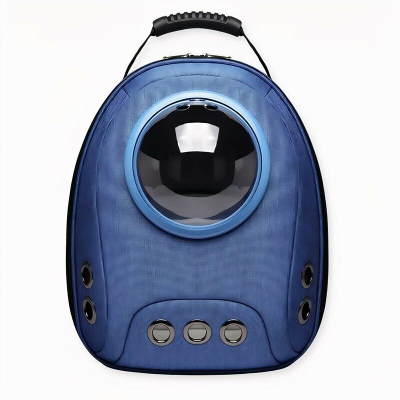 ¿Quiere darle un capricho a su gato o perro pequeño? Llévelo de paseo en esta pequeña mochila para gatos con ventana transparente. Para su comodidad, la mochila pequeña para gatos con ventana transparente está diseñada en formato compacto, lo que la hace aún más ligera. Pero desde el interior, su gato tendrá espacio de sobra para sentirse a gusto.
