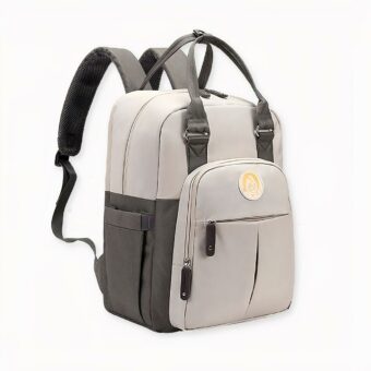 Descubra esta versátil bolsa para pañales para mamá. No querrá estar sin ella cuando salga de paseo con su bebé. Multifuncional, esta bonita mochila para mamá es tan adecuada para simples paseos como para viajar.