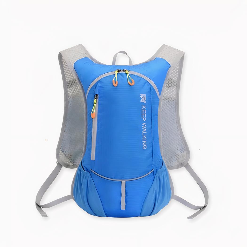 Descubra esta maravillosa bolsa de deporte plegable de estilo mixto diseñada especialmente para los entusiastas del deporte y los excursionistas. Ligera y práctica, hará las veces de mochila. Impermeable gracias a sus múltiples bolsillos con cremallera, ¡no podrá perder sus pertenencias mientras corre o salta! ¡A cada uno su deporte y su adrenalina!