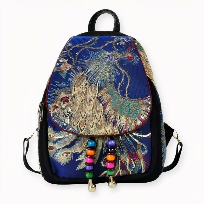 Eche un vistazo a esta preciosa y brillante mochila vintage. Es la mochila perfecta para las mujeres a las que les gusta vestir retro, pero a las que les encanta llamar la atención al mismo tiempo. La bolsa está adornada con lentejuelas que le dan un toque brillante. Nunca pasará desapercibida con esta colorida y brillante mochila para mujer.