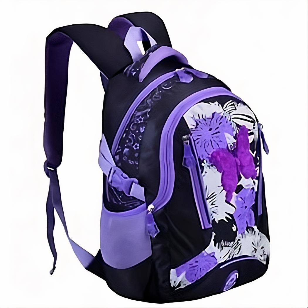 Mochila niña colorida con mariposas - Imagen 11