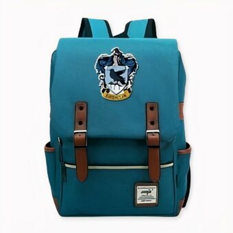 Mochila de estudiante Gryffindor en verde