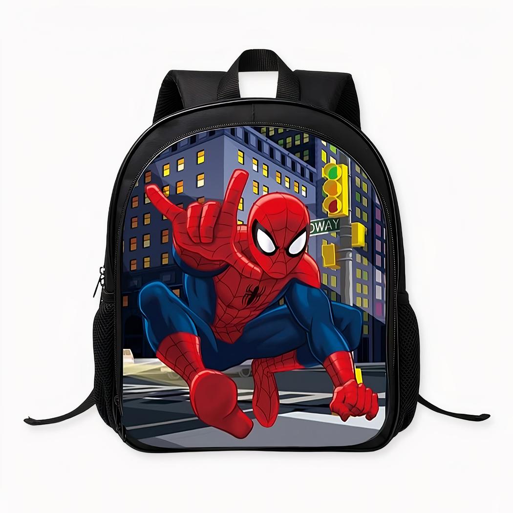 Mochila 3d Escolar Tres Cierres Spiderman Modelo 5 | Cuotas Sin Interés