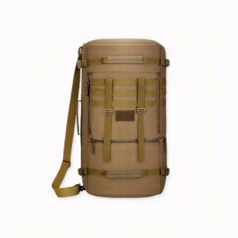 Se sentirá como en casa en esta magnífica mochila militar, compacta y flexible. Para todas sus salidas al aire libre, podrá llevar todo lo que necesite con facilidad. Disponible en 60L, seguro que satisfará todas sus necesidades, ofreciéndole comodidad con su sistema de ventilación y su ajuste ideal. Disponible en varios colores.
