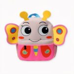 Mochila infantil mariposa multicolor. Buena calidad y muy de moda.