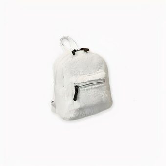 Mochilas de muselina blanca, de buena calidad y muy de moda.
